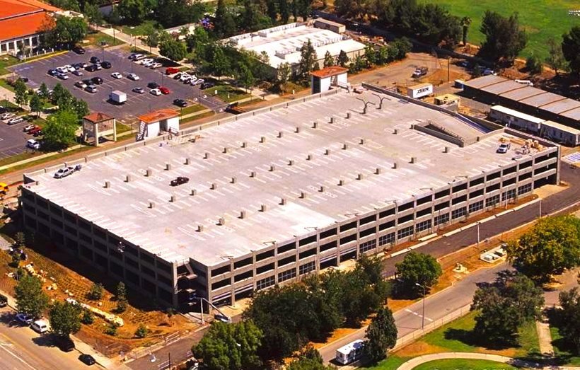 Mission College parking structure, Sylmar